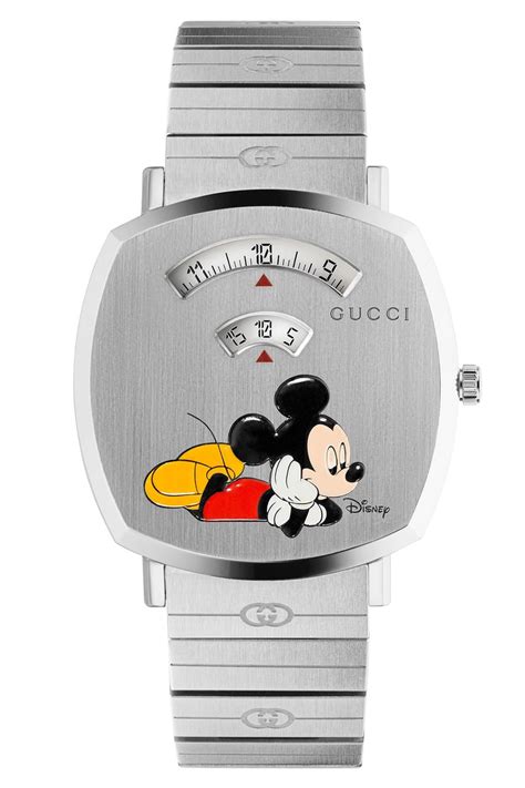 gucci x mickey mouse watch|gucci backpack mickey mouse.